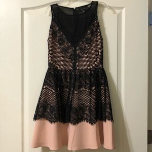 Lace cocktail dress